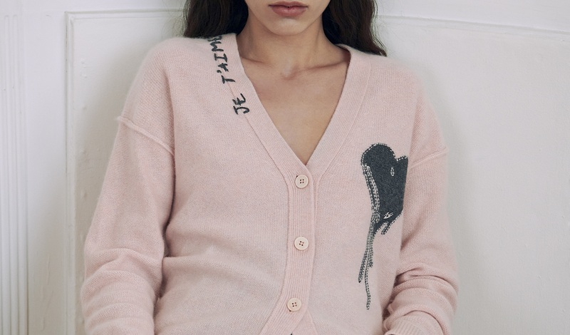 Fioletowe swetry damskie