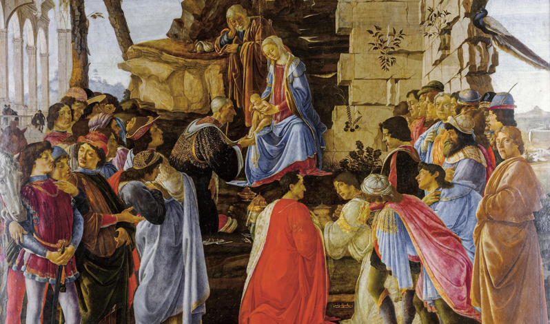 Sandro Botticelli „Pokłon Trzech Króli”