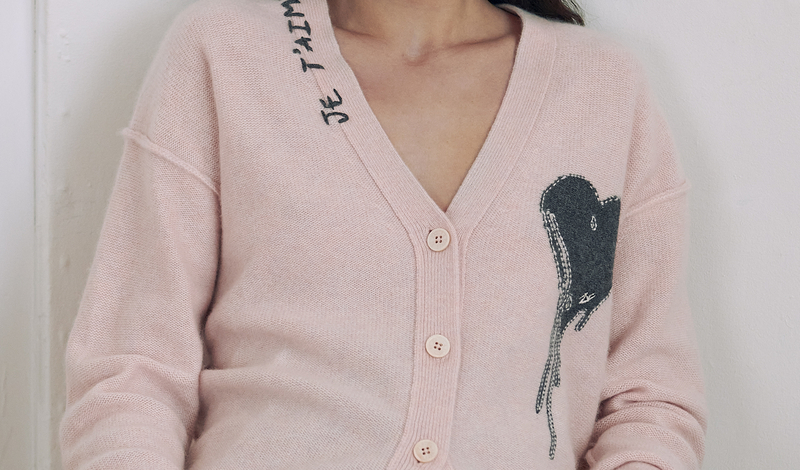 Fioletowe swetry damskie